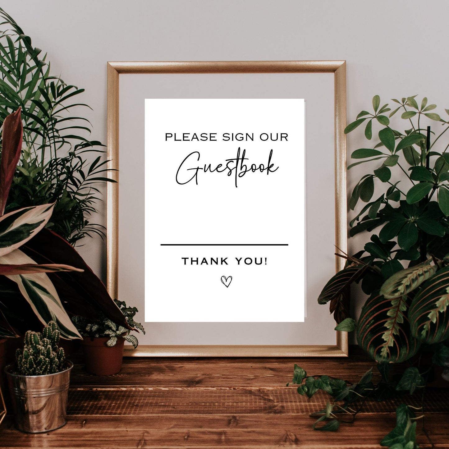 DIY Wedding Printable - Guestbook Sign