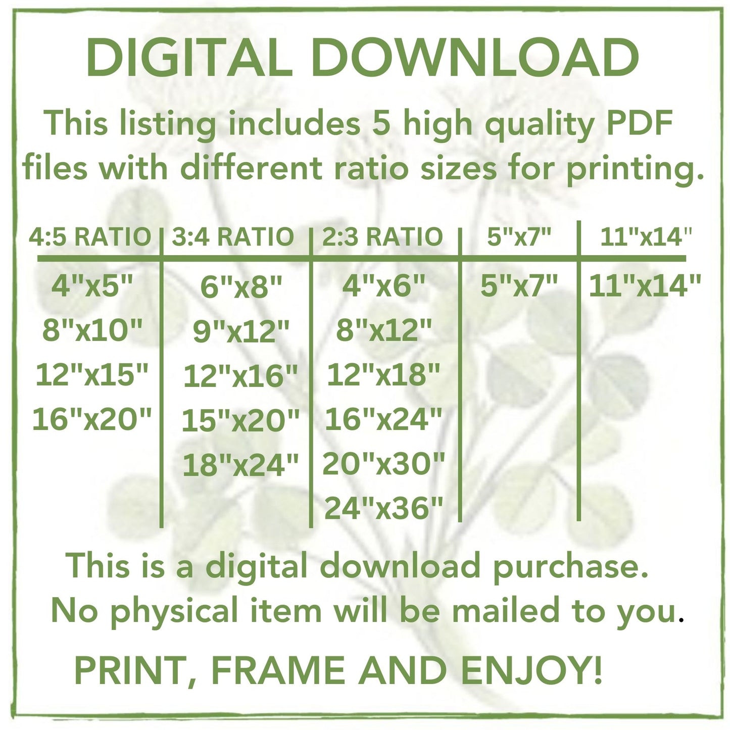 O Christmas Tree Printable Wall Art