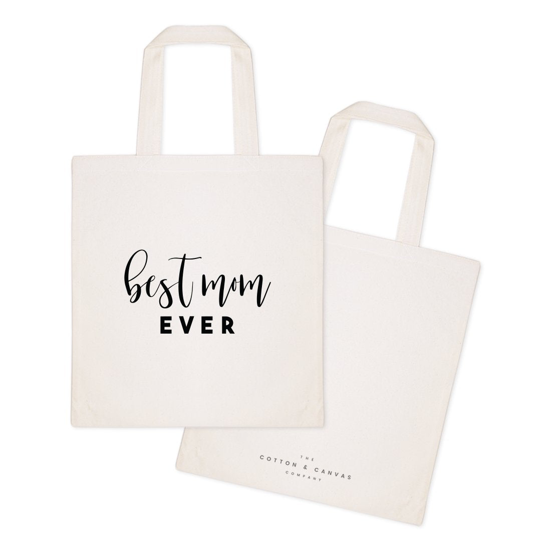 #Mom Life Best Mom Ever Tote Bag Gift Giving One Clover Way