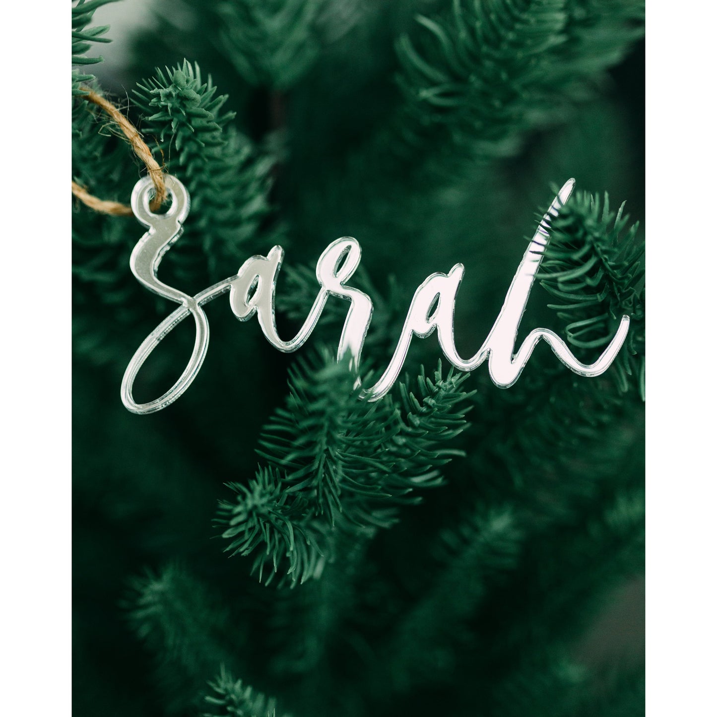 Personalized Name Gift Tag and Ornament