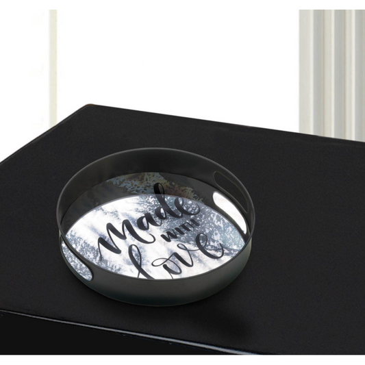 Made With Love Mirror Tray