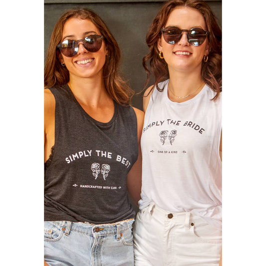 Simply the Bride | Simply the Best - Bachelorette Party Tank Top