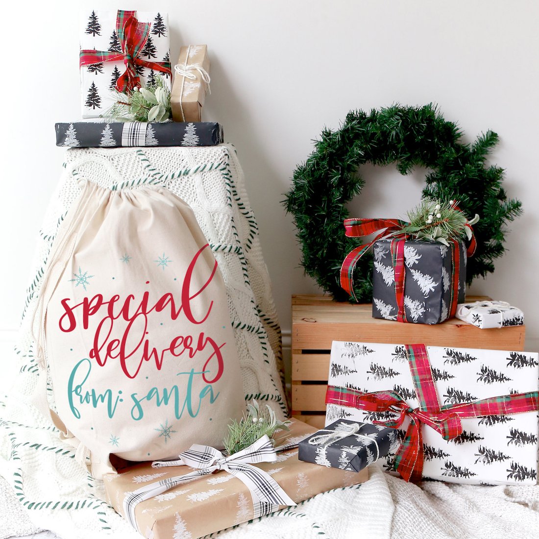 Special Delivery From Santa Christmas Sack