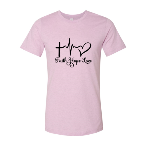 Inspired Apparel Faith Hope Love T-Shirt One Clover Way
