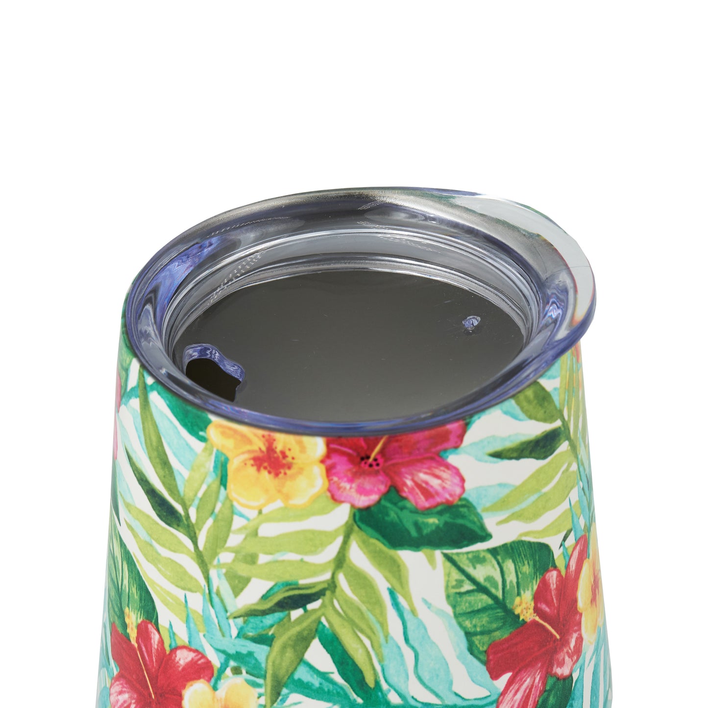 DRINCO® 12oz Insulated Wine Tumbler Glass - Tropical Hues
