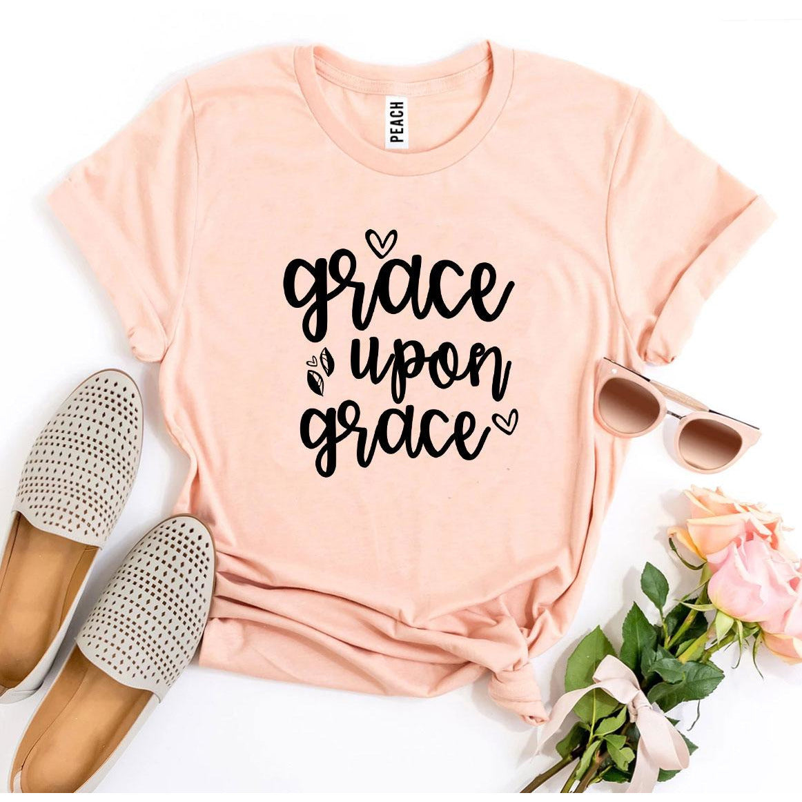 Wear Your Faith Grace Tee One Clover Way