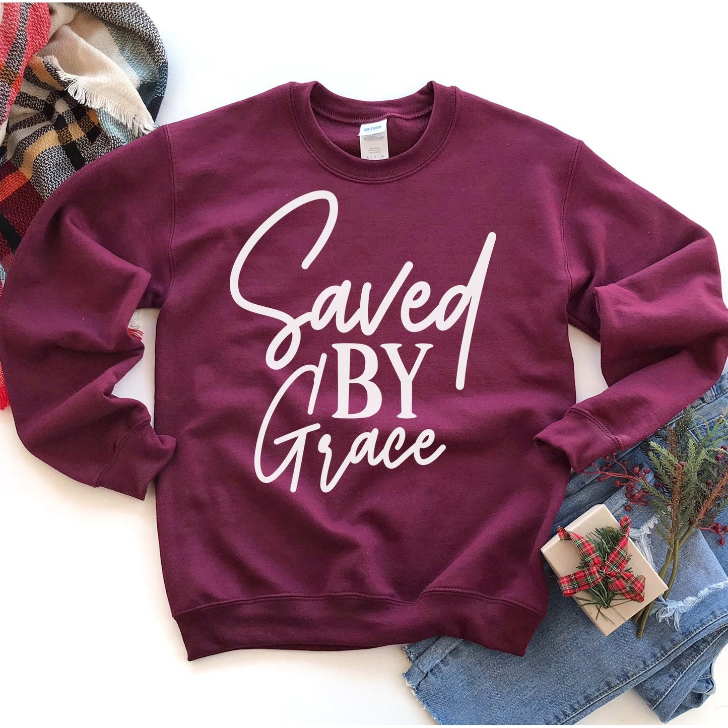 Saved By Grace Sweatshirt