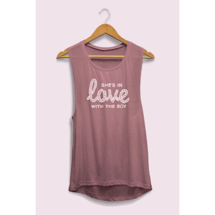 I'm Gonna Marry That Boy Someday | She's In Love with the Boy Tank Tops