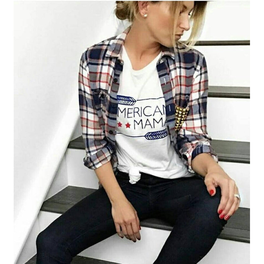 American Mama - Boyfriend Tee