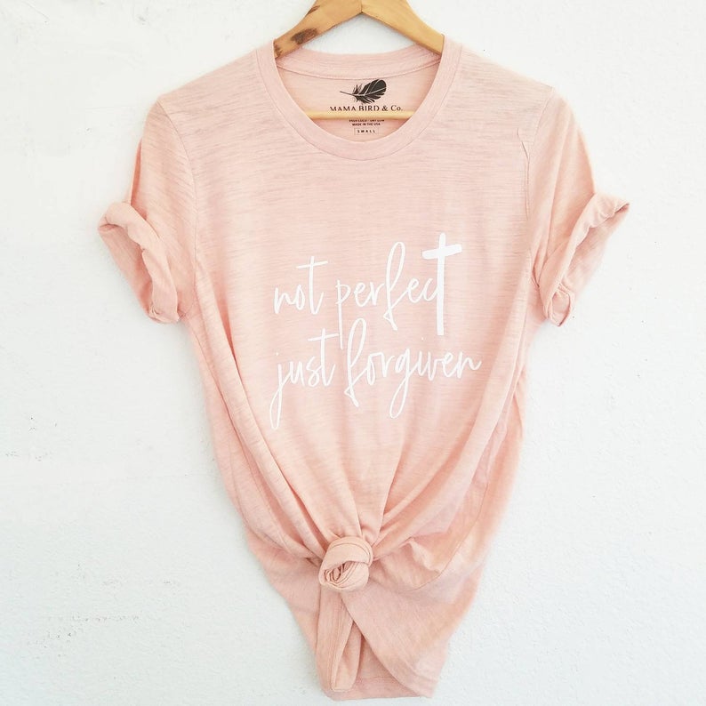 Not Perfect, Just Forgiven - Boyfriend Tee