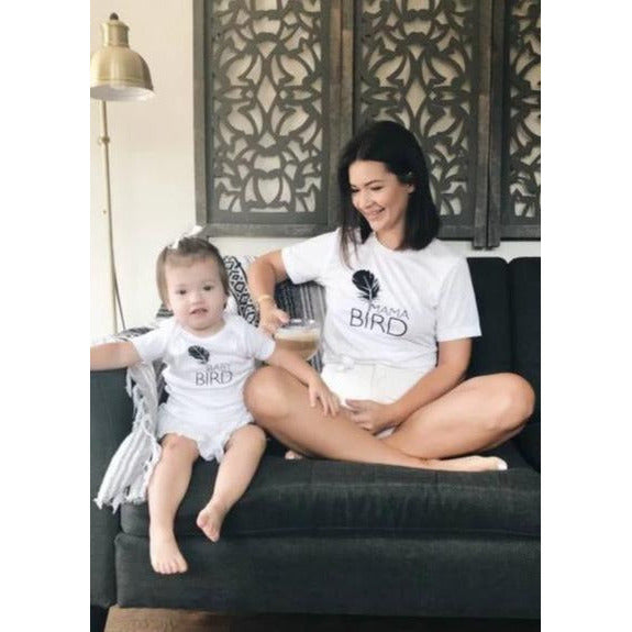 Mama Bird + Baby Bird - Two Piece Set for Mommy & Me