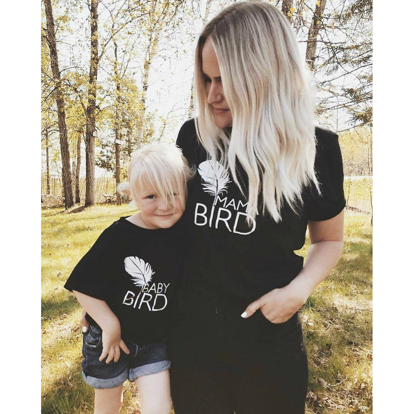 Mama Bird + Baby Bird ~ Two Piece Sets for Mommy & Me