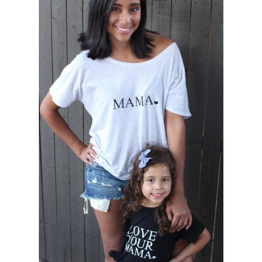 Mommy & Me Two Piece Sets - Mama ♥︎, Love Your Mama ♥︎