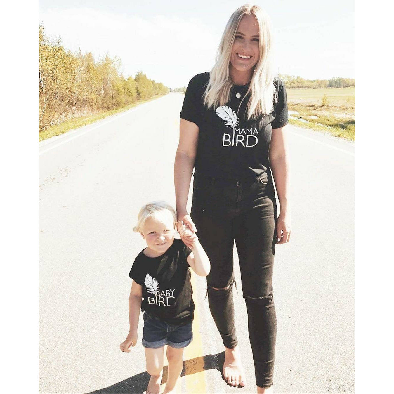 Mama Bird + Baby Bird ~ Two Piece Sets for Mommy & Me