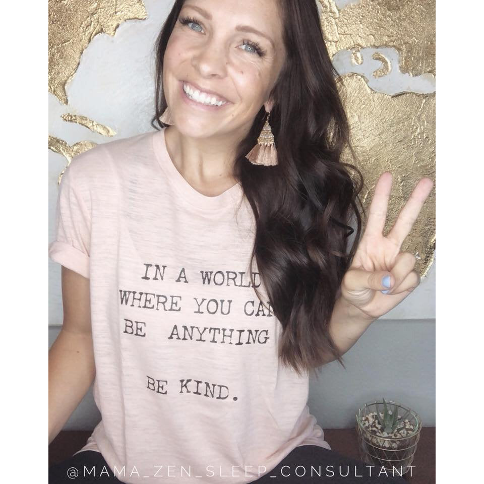 In a World Where You Can Be Anything, Be Kind - Boyfriend Tee
