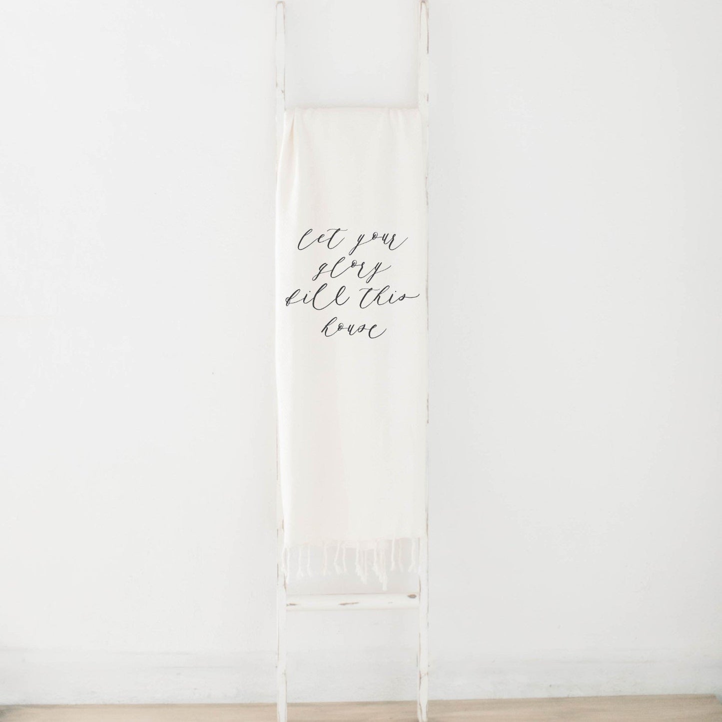 Let Your Glory Fill This House Throw Blanket
