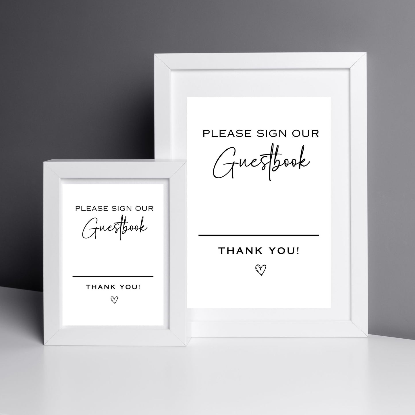 DIY Wedding Printable - Guestbook Sign