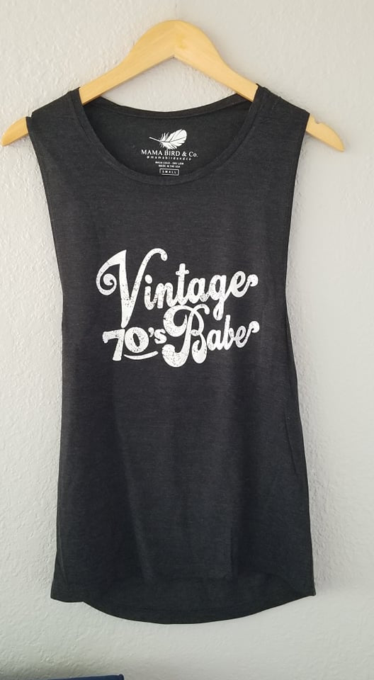 Vintage 70's Babe Muscle Tee