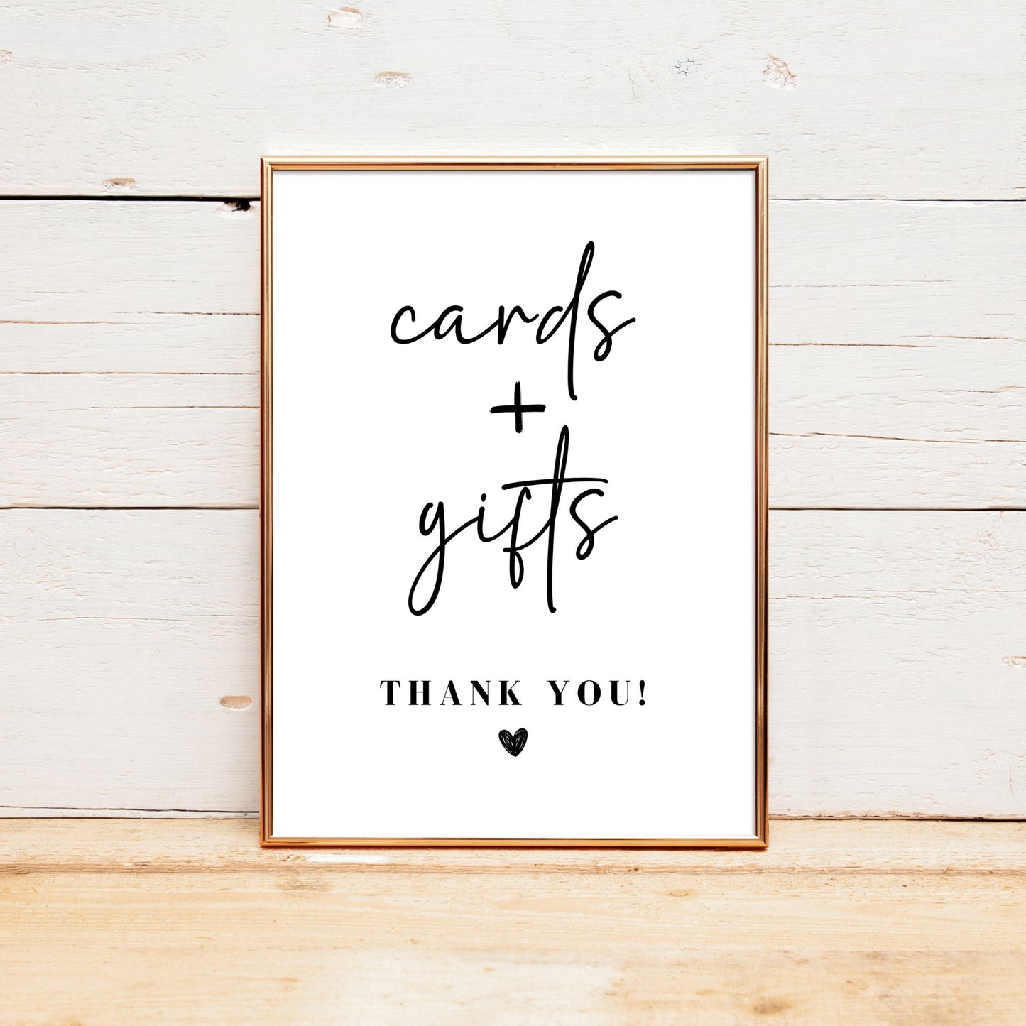 Printable Wedding Sign - Cards & Gifts