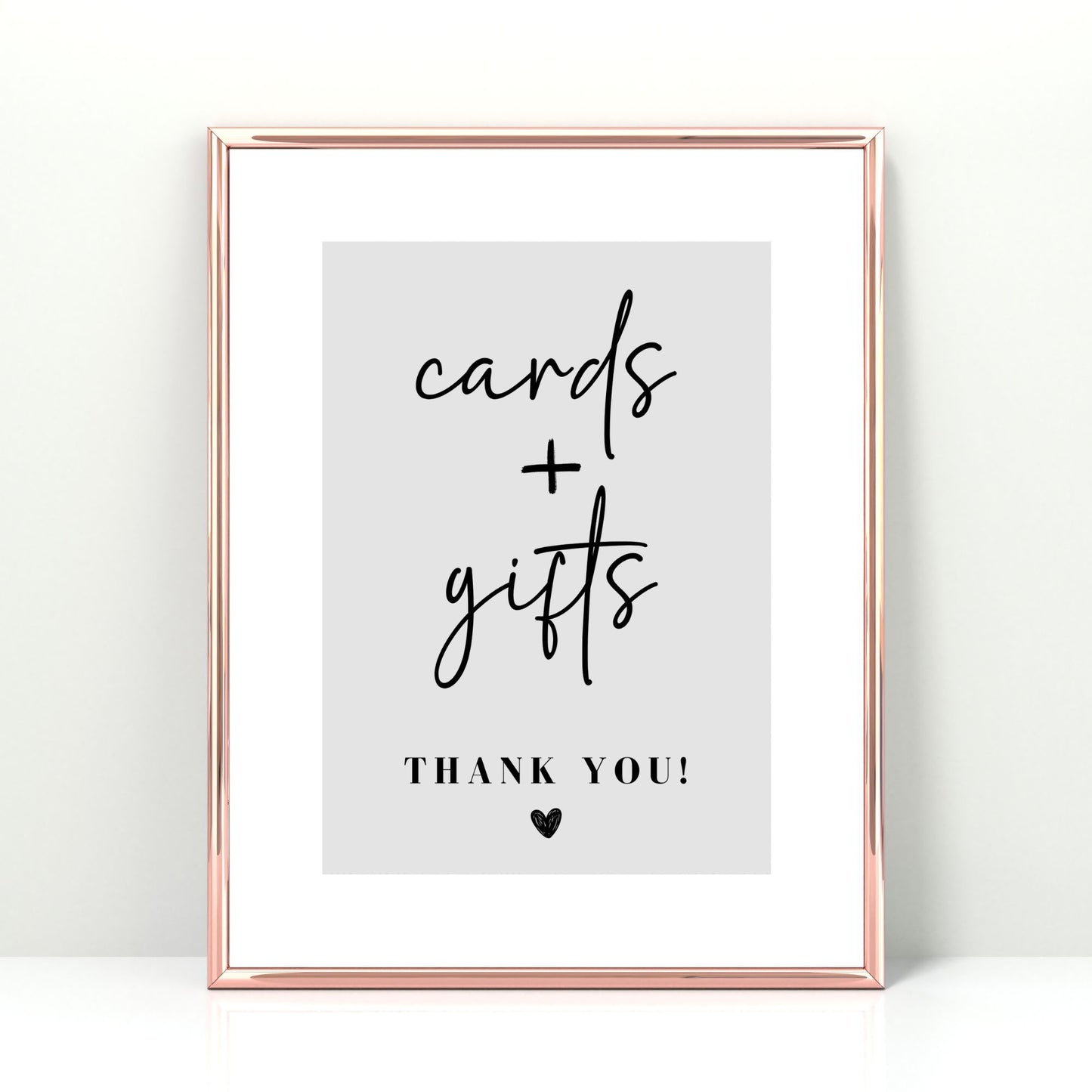 Printable Wedding Sign - Cards & Gifts