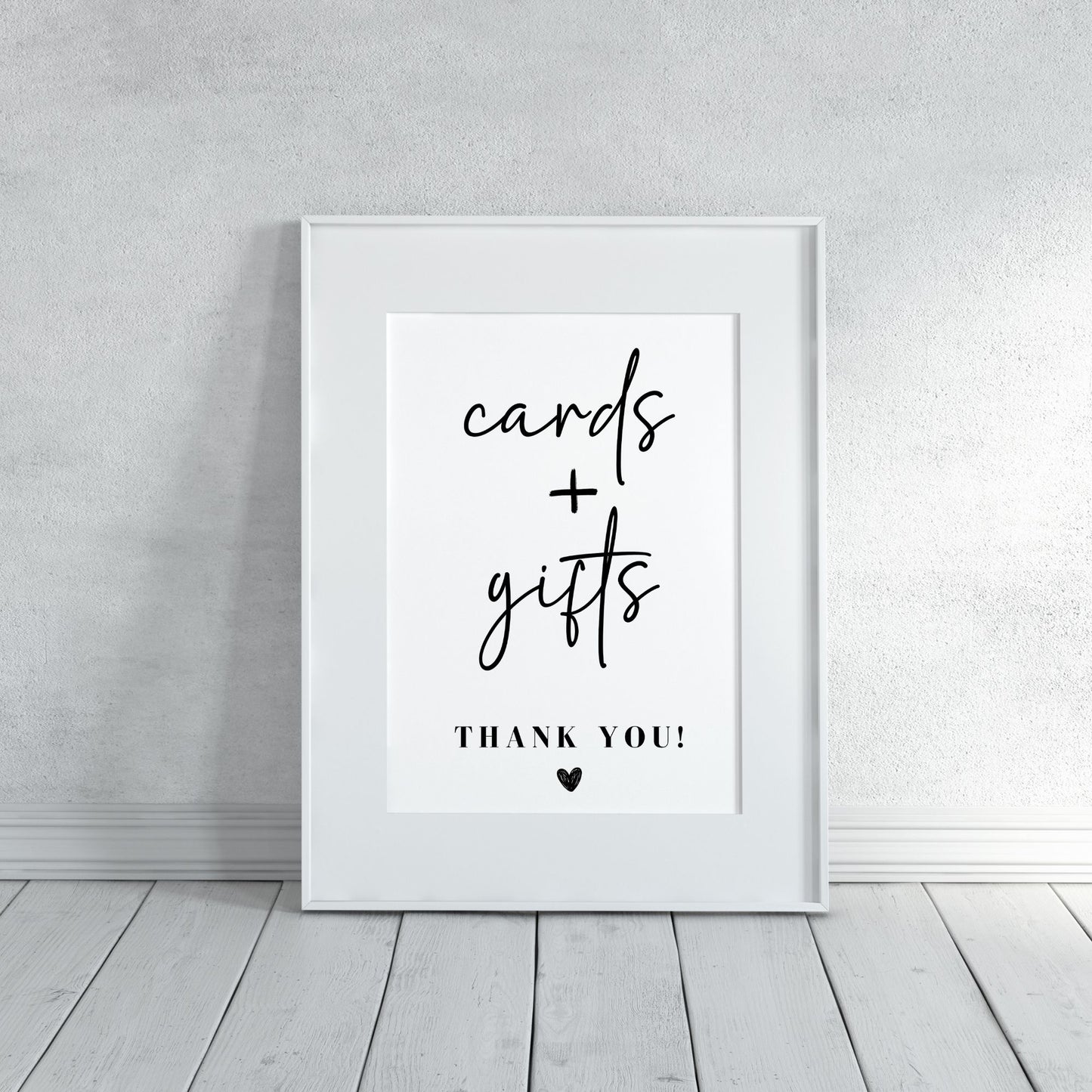 Printable Wedding Sign - Cards & Gifts