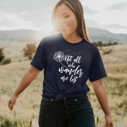 Not All Who Wander are Lost Tee