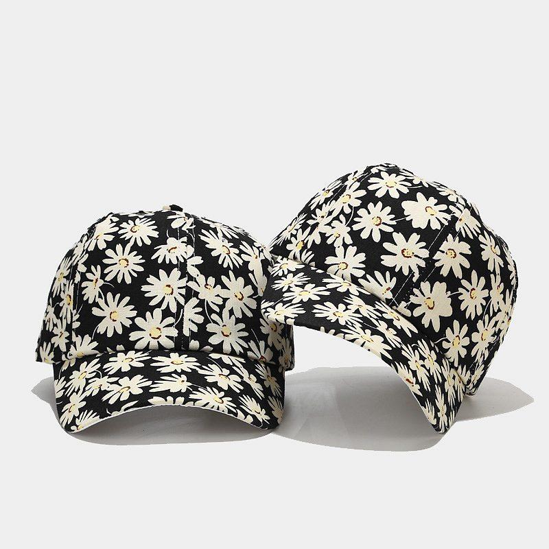 Daisy Printed Buckle Hat