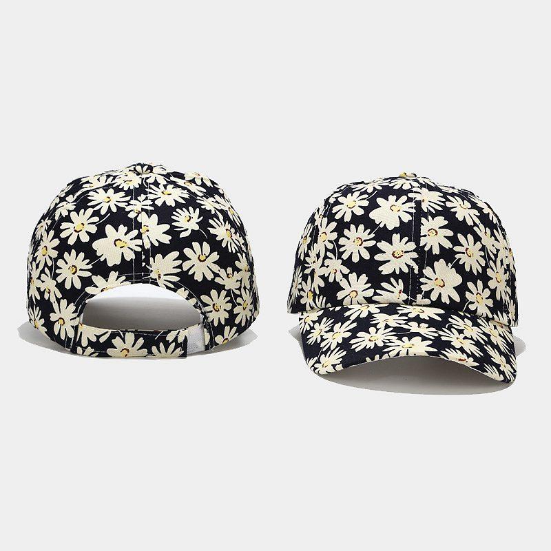 Daisy Printed Buckle Hat