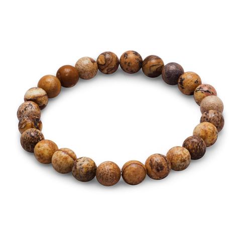 Jasper Stone Stretch Bracelet