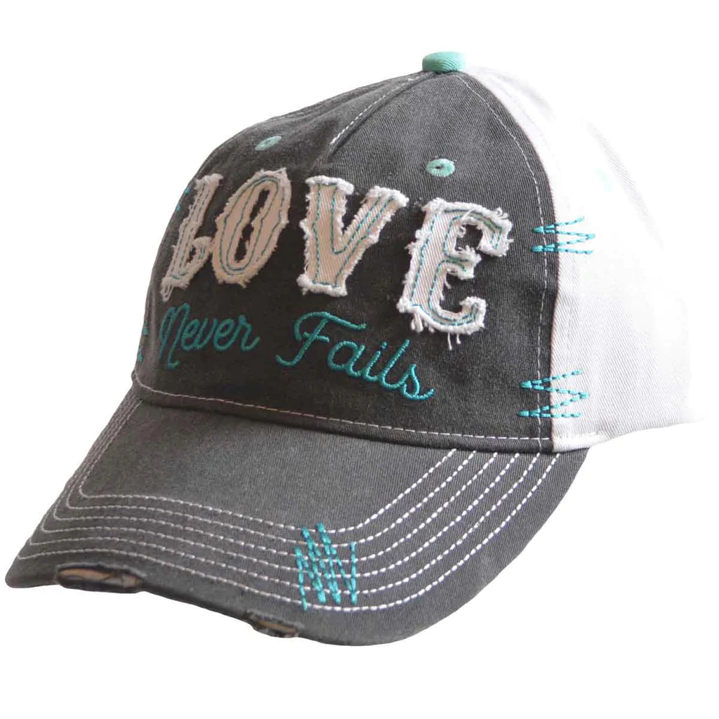 Love Never Fails Cap