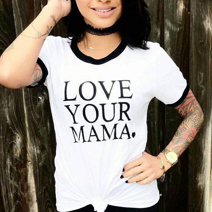 Love Your Mama Boyfriend Tee