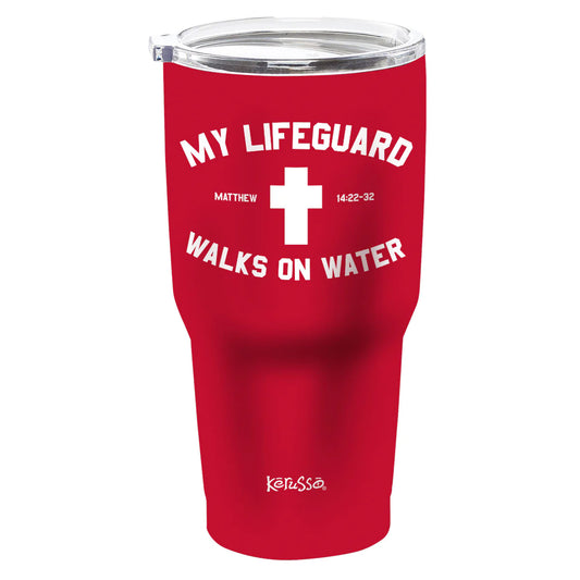 My Lifeguard 30 oz Stainless Steel Tumbler