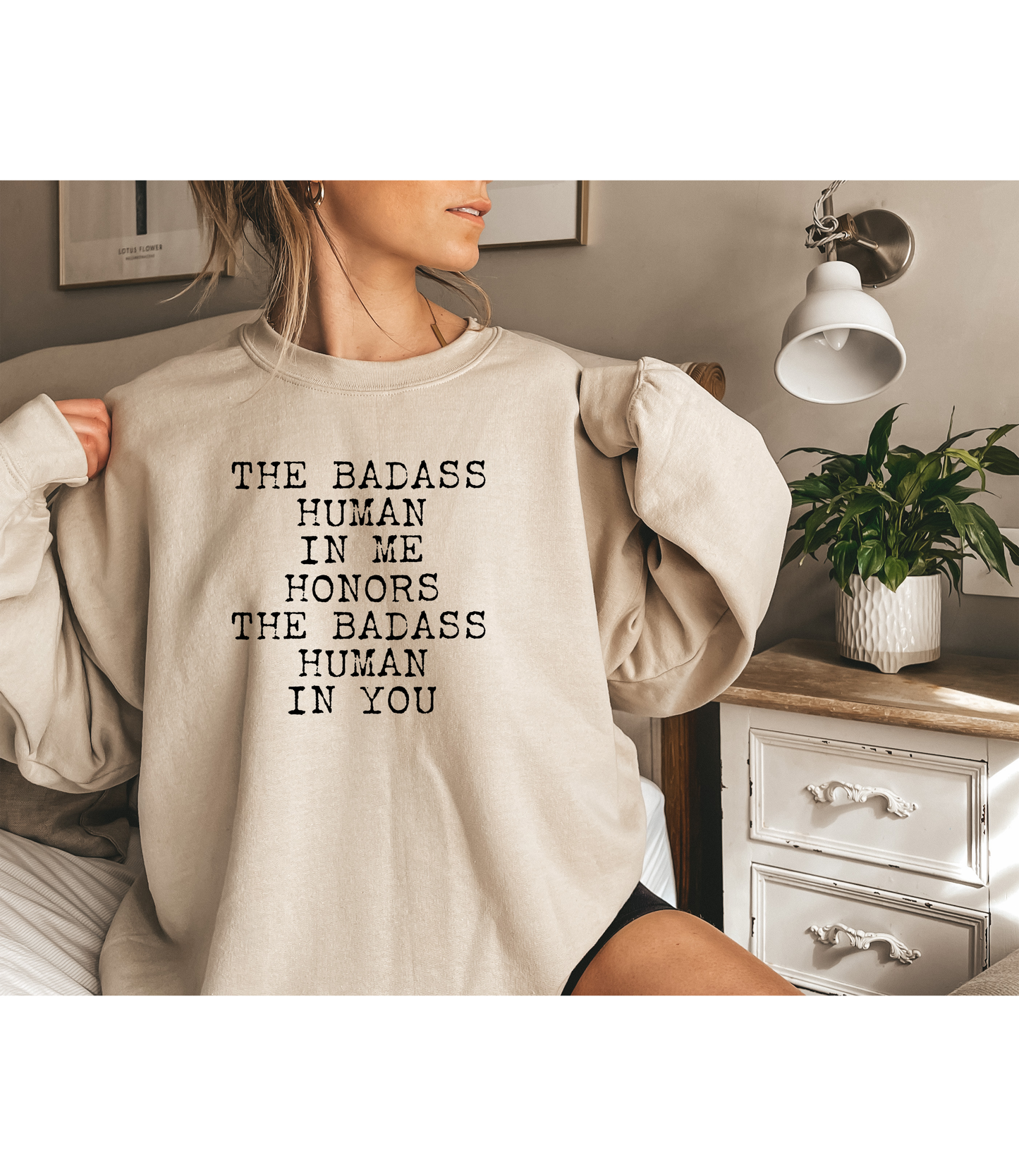 Badass Human Sweatshirt