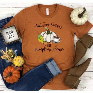 Autumn Leaves & Pumpkins Please