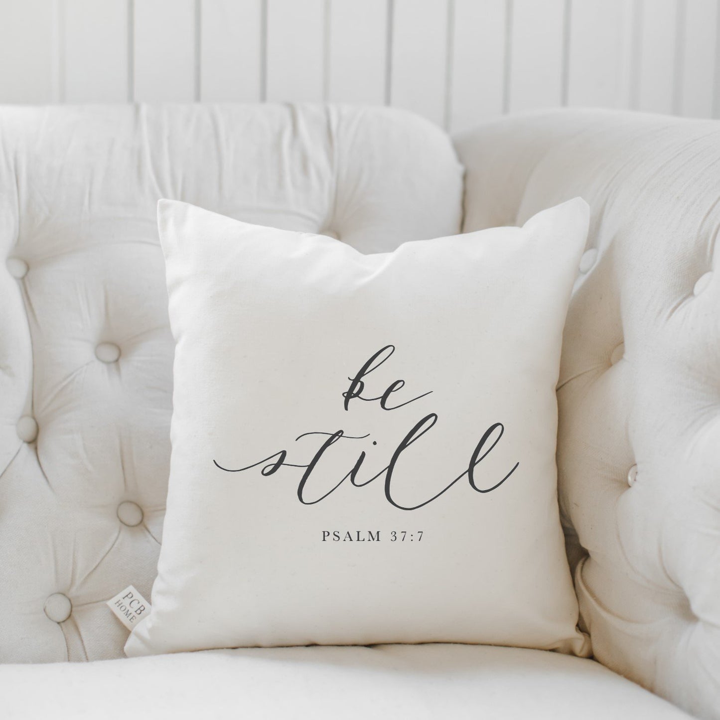 Be Still Verse Pillow