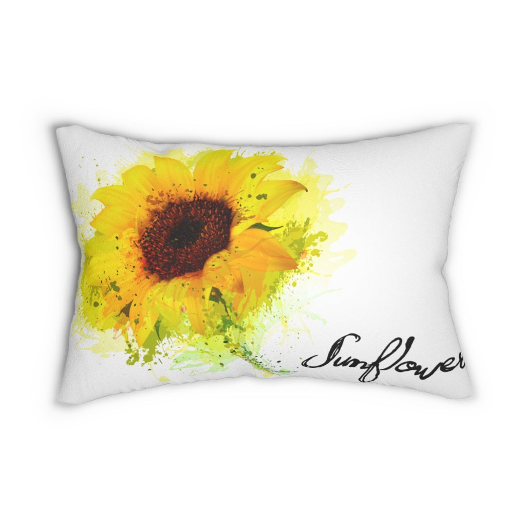 Sunflower Lumbar Pillow