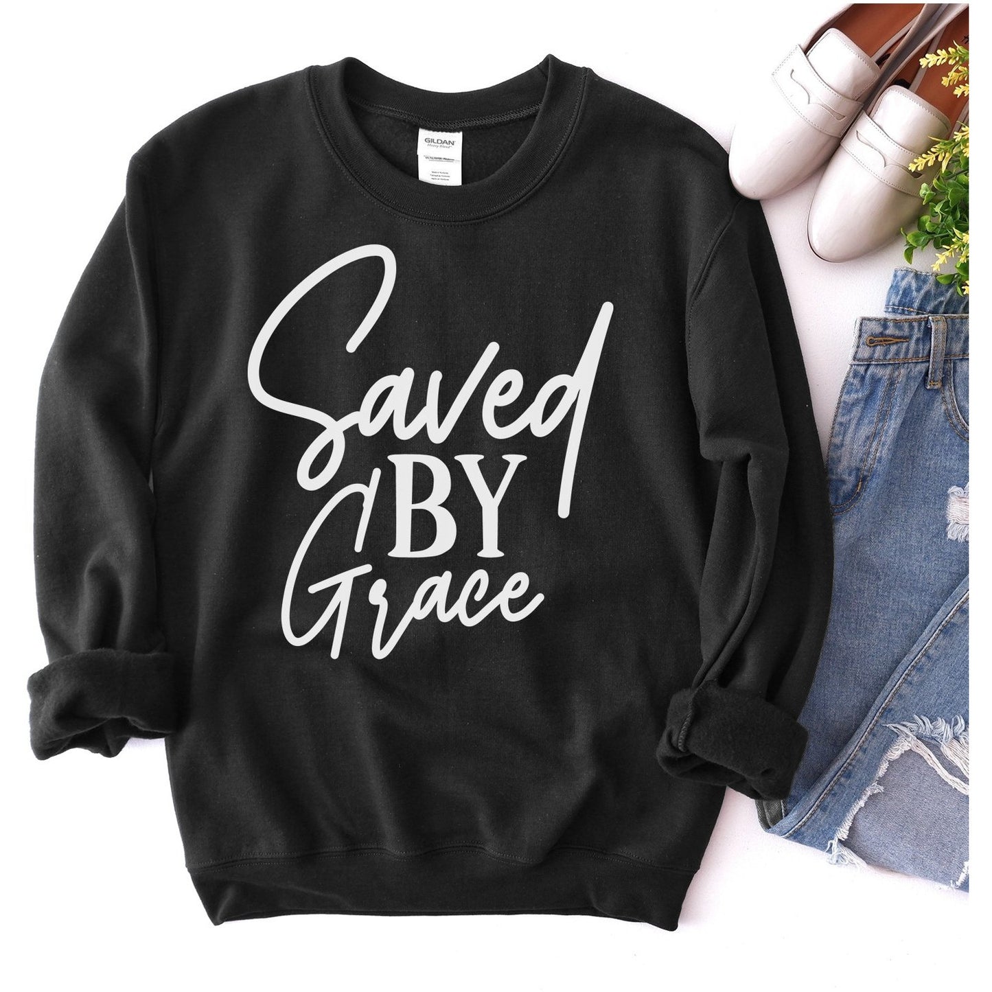 Saved By Grace Sweatshirt