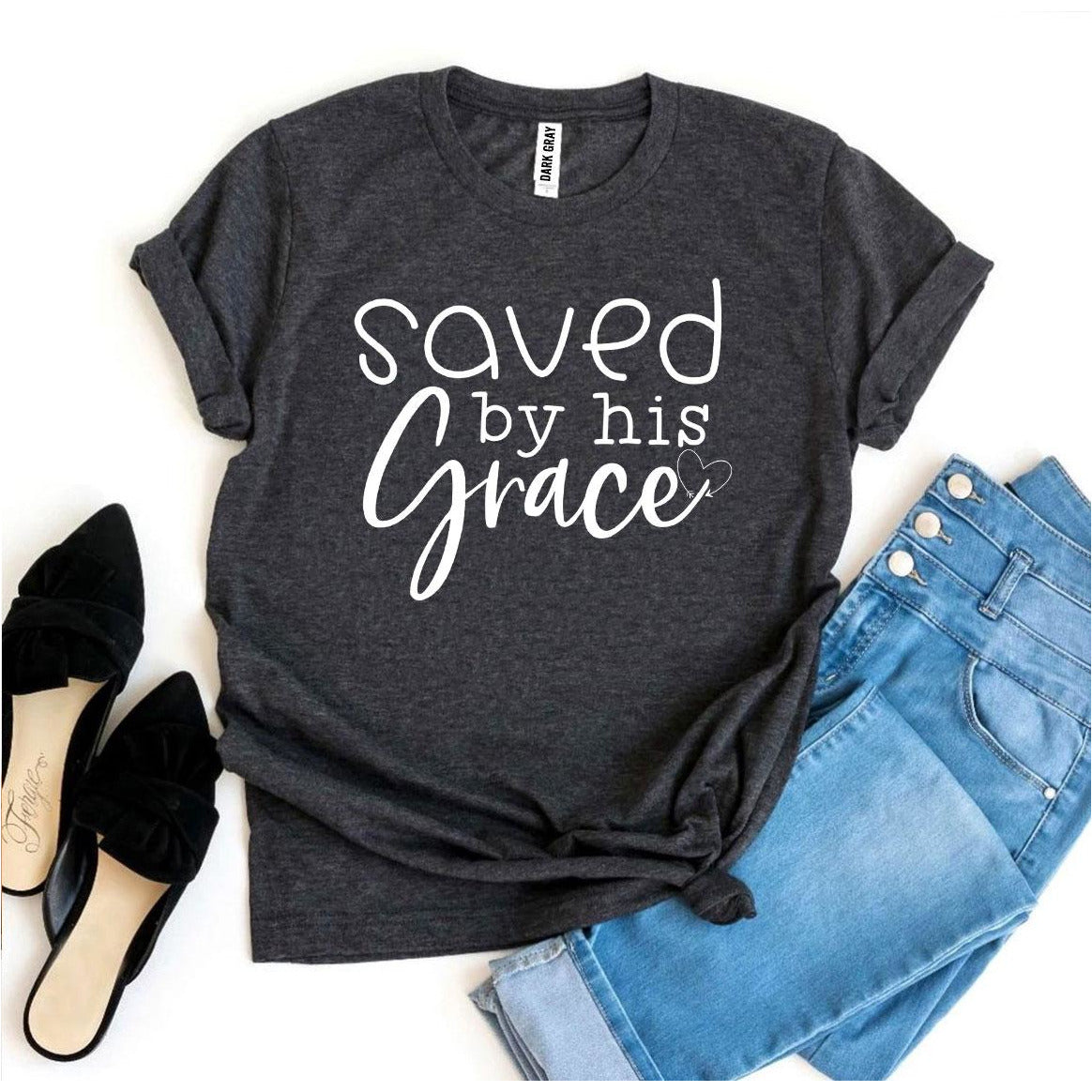 Saved By His Grace T-Shirt