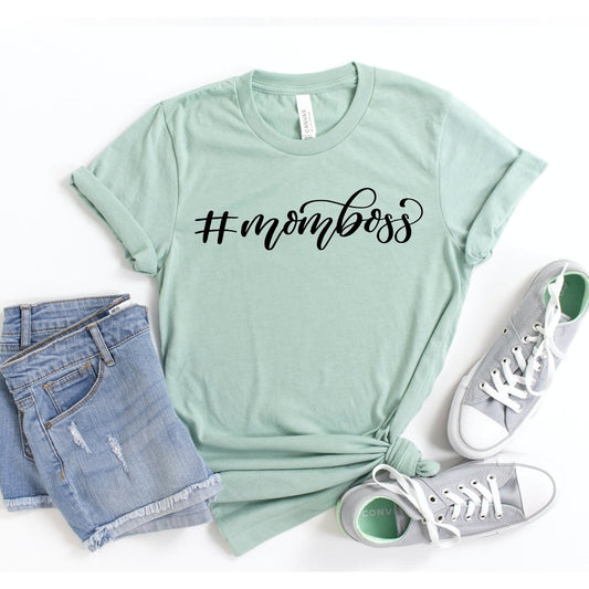 #Mom Boss Tee