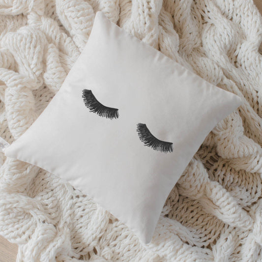 Eyelashes Pillow