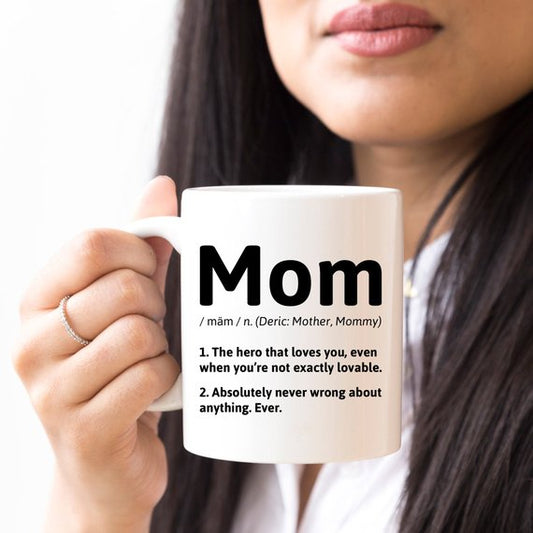 Mom Definition - Ceramic Coffee Mug